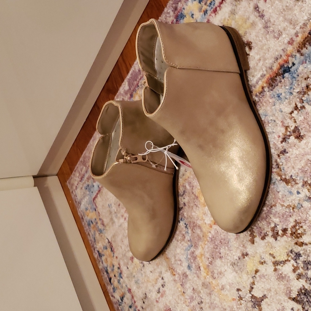 Gold booties - Picture 5 of 7